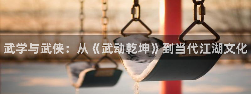 好看的歪歪漫画韩国：武学与武侠：从《武动乾坤》到当代江湖文化